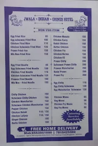 Jwala Indian & Chinese Fast Food menu 4