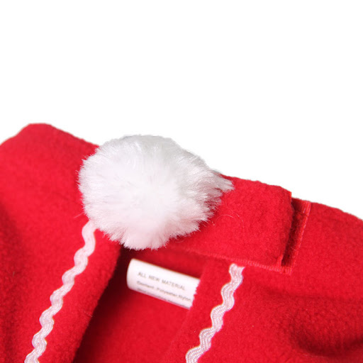 Title 5, Red Christmas Suit Dog Cat Small Cape, festive ...