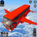 Flying Bus Simulator Bus Games icon