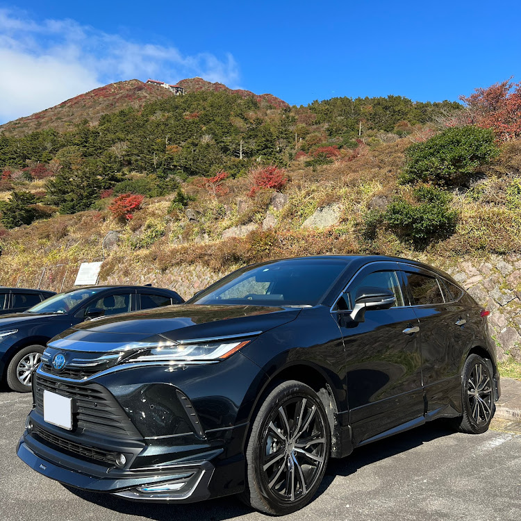 ハリアーの#長崎・小浜温泉♨️・出川哲朗の充電させてもらえませんか？・年に一度の大🍑会‼️🤣・ジャロに電話しないでね❤️に関するカスタム事例の投稿画像4枚目