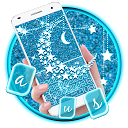 Crescent Glitter Moon Keyboard 10001003 APK Download