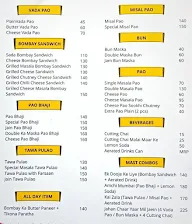 Bombay Meri Jaan menu 2