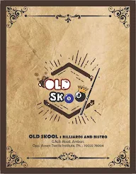 Old Skool - Billiards and Bistro menu 1