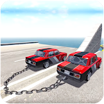 Cover Image of Descargar Coches Encadenados Contra Rampa 3D  APK