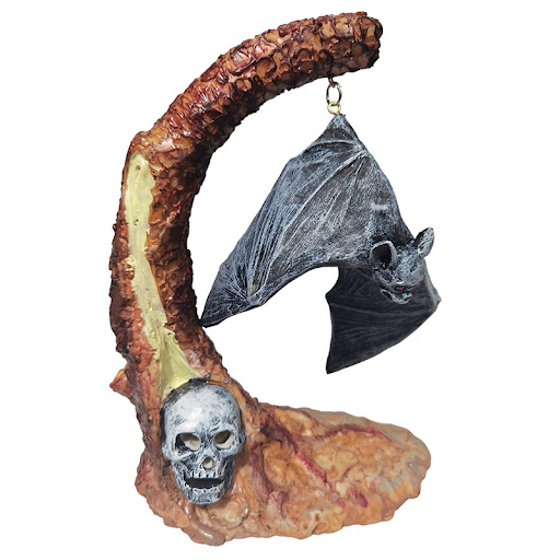 Title 1, Halloween Jack-o-lantern Bat Resin Ornament fo...