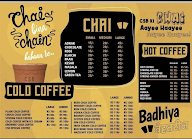 Chai Chemistry menu 3