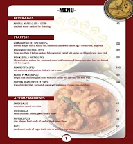 Machhaanese menu 1