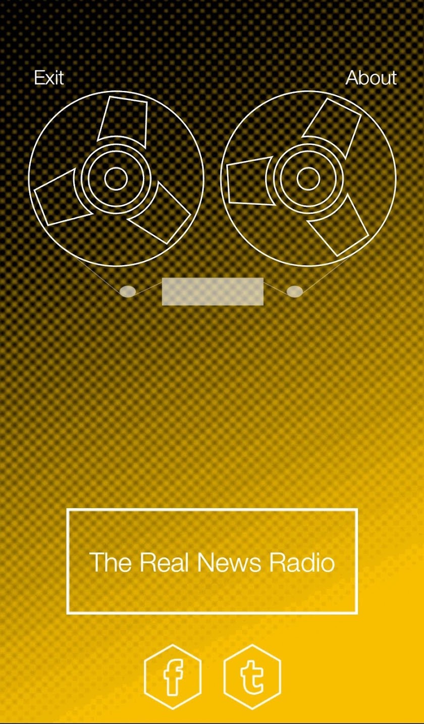 The Real News Radio Screen 2