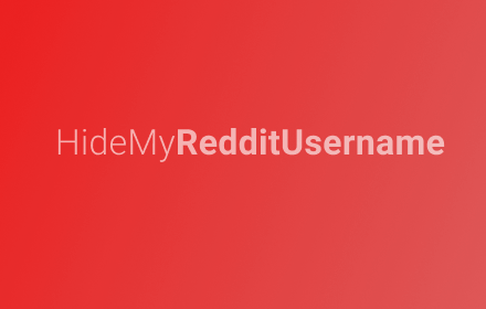 Hide My Reddit Username Preview image 0