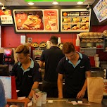 famous Dandan hamburger shop in Kaohsiung in Kaohsiung, Taiwan 