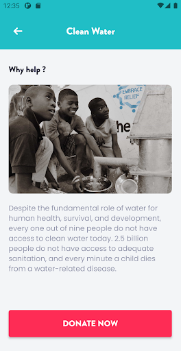 Donate Now by Embrace Relief