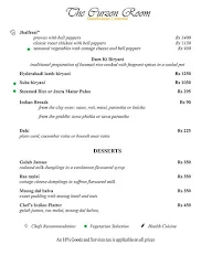 The Curzon Room - Maidens Hotel menu 7