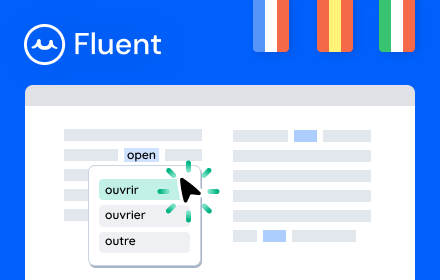 Fluent - Learn Spanish, French, Italian words Preview image 2