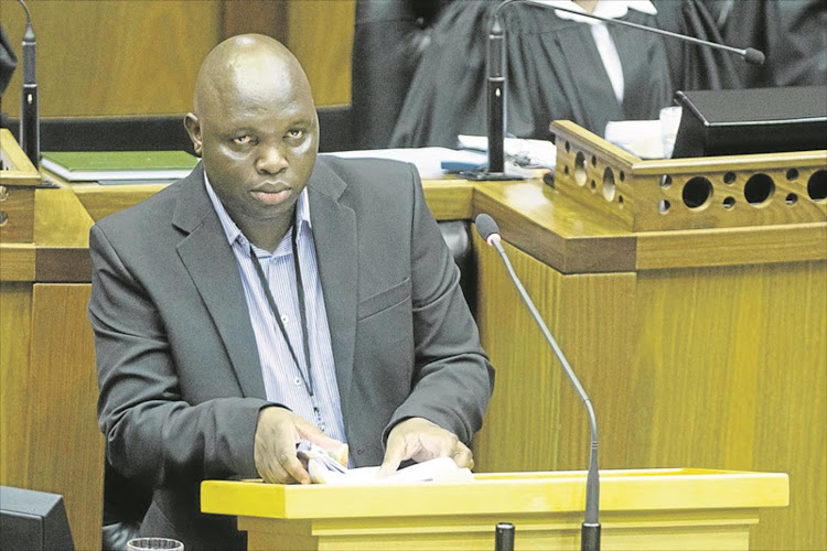 AgangSA MP Andries Tlouamma.