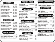 Global Pizza menu 1