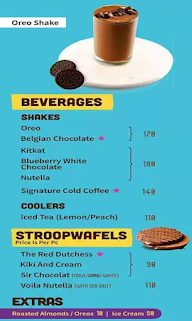 The Belgian Waffle Co menu 3