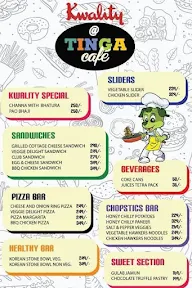 Kwality @ Tinga Cafe menu 1