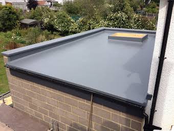 GRP Fibreglass roof on extension album cover