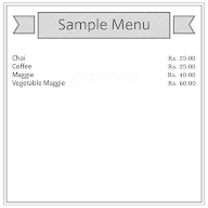 Chai Vibe menu 1