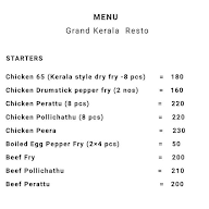 Grand Kerala Resto menu 8