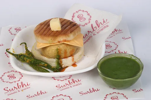 Surbhi Hot Cheese Butter Grilled Vada Pav (2pc)