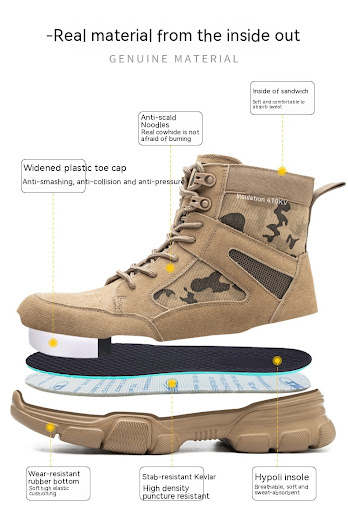 Title 2, Insulated 10kV Labor Protection Shoes with Ligh...