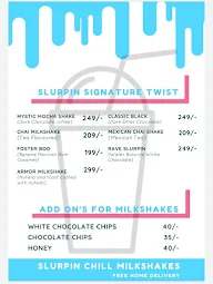 Slurpin Chill menu 8