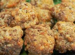 SAUSAGE CHEESE BALLS