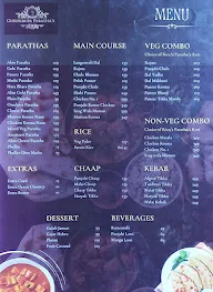 Gurukrupa Paratha's - Since 1985 menu 1