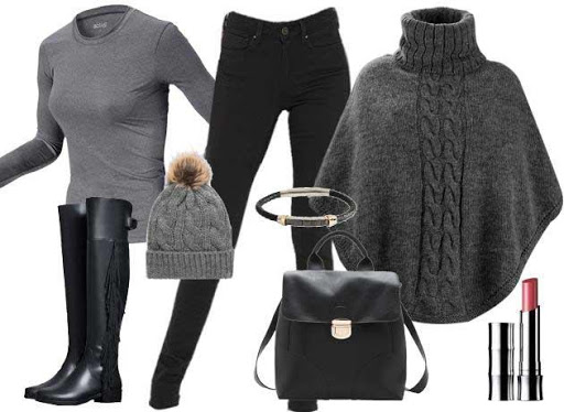 Winter fashion clothing