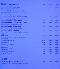 Illusion Lounge And Bar menu 7