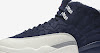 air jordan 12 international flight college navy