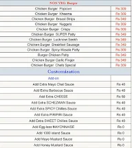 Burger Birgar menu 1