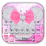 Cover Image of Descargar Pink Minny Bow Keyboard Theme 1.0 APK