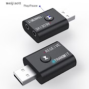 Bộ Chuyển Đổi Bluetooth 5.0 Không Dây Usb Cho Máy Tính Tv Laptop Wt