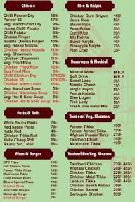 Tandoori Thikana menu 1