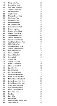 Chai Square menu 2