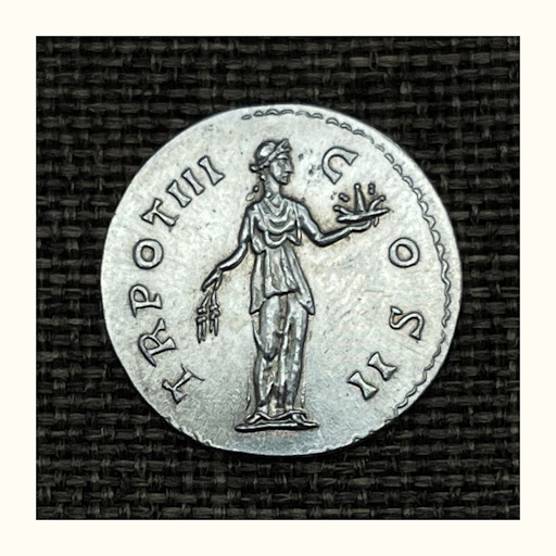 Title 2, Sterling Silver Antique Coin Necklace Jewelry C...