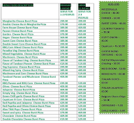 Cheese Burst menu 3