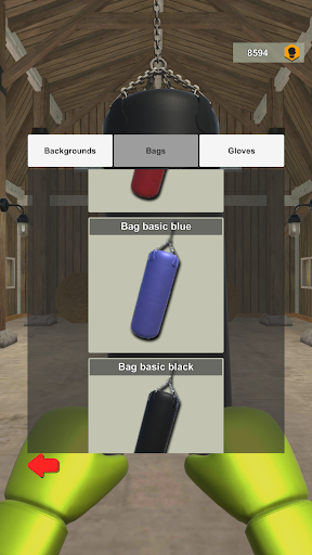 Screenshot Boxing Bag Simulator