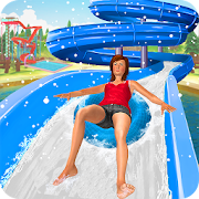 Water Park Snow Ride: Free Slide Games  Icon