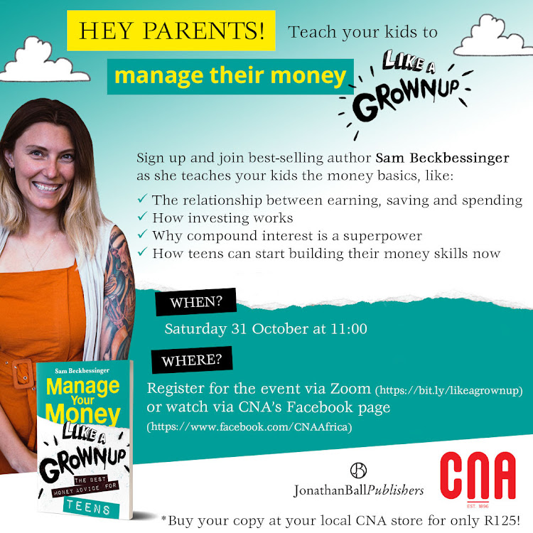 Teach your children how to manage their money with Sam Beckbessinger.