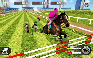 Horse Racing Games 2020: Derby Riding Race 3d screenshot 22