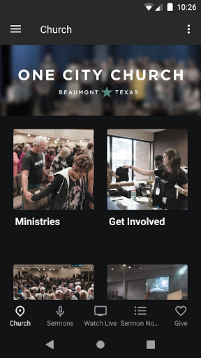 Screenshot One City Church Beaumont