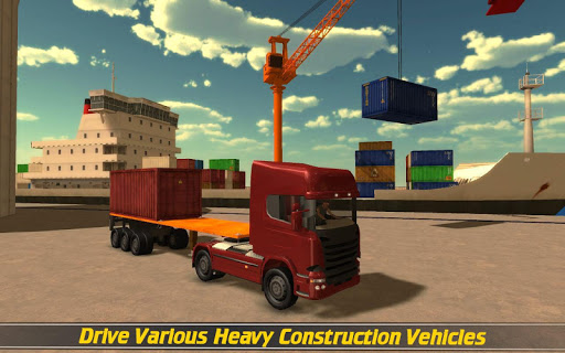 World Truck Driving Crane Simulator