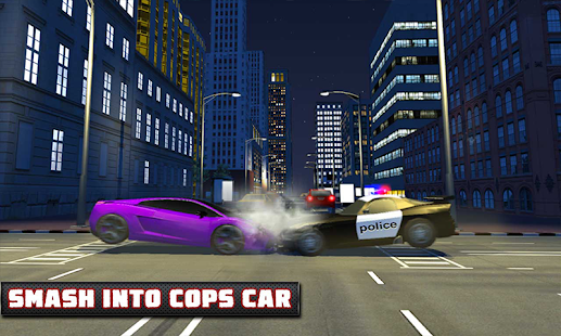 Police Car Chase Night Escape: NY Cops vs Robbers 1.2 APK + Мод (Unlimited money) за Android