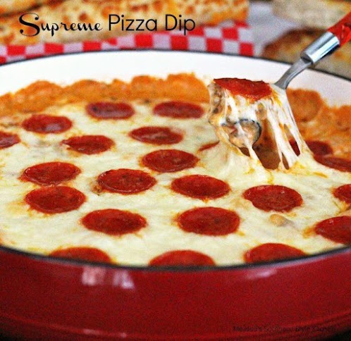 Recipe Here: Supreme Pizza Dip