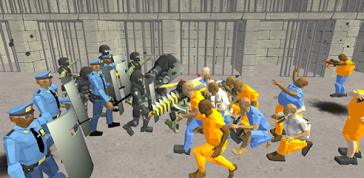 Battle Simulator Prison Police