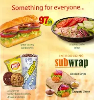 Subway menu 3