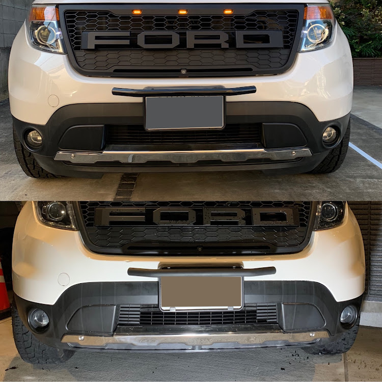 エクスプローラーのMONSTA  TERRAIN GRIPPER・ford explorer・モンスタタイヤ・リフトアップ・手術終了に関するカスタム事例の投稿画像2枚目